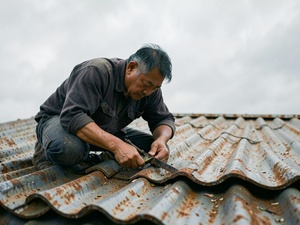 台中透天厝鐵皮屋頂加蓋完工照